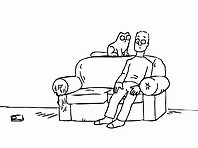 Simon's Cat TV Dinner